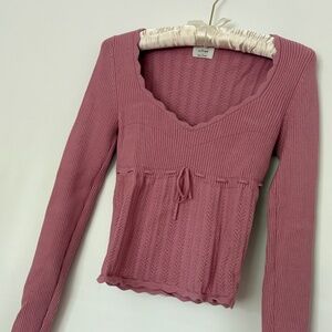 Wilfred Soloist Top - Long Sleeve - Pink (S)